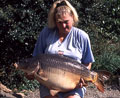 Judi Cottam with a 39lb 2oz mirror